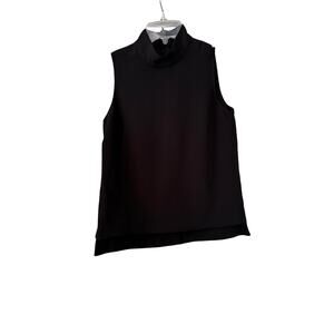 Zara Woman Sleeveless Black Blouse